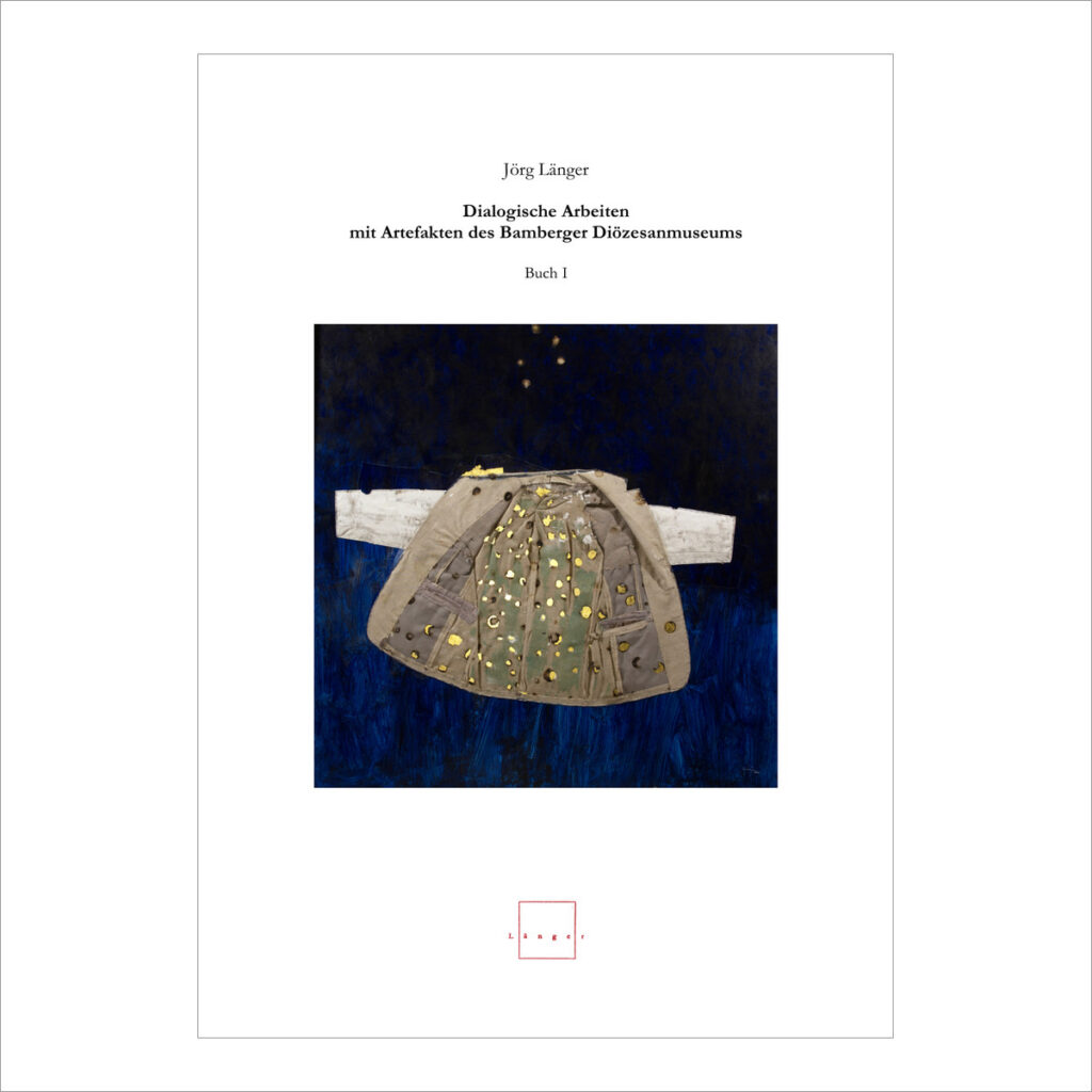 Jörg Länger, Dialogische Arbeiten mit Artefakten des Bamberger Diözesanmuseums, Buch I: Sternenmantel und Curry George, Cover